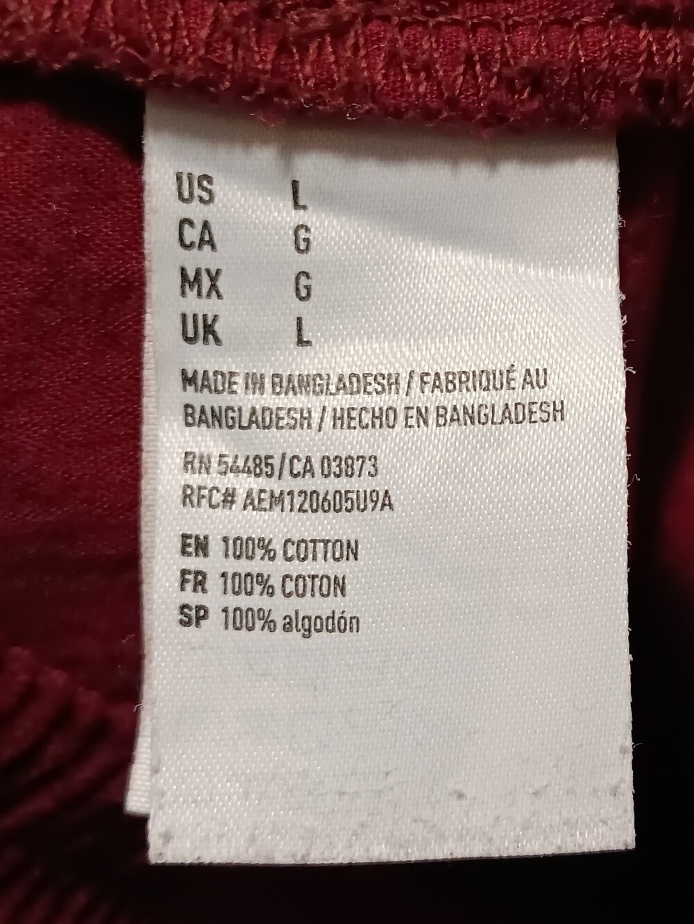 American Eagle Burgundy L Corduroy Pinafore Overall Mini Dress Academia Preppy - Picture 4 of 9